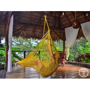 Hamac chaise diriamba xl jaune
