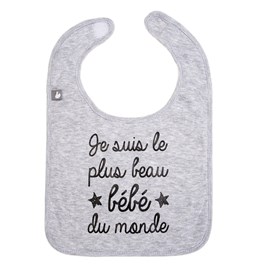 Bavoir bébé personnalisé plus beau