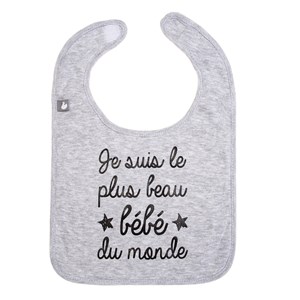 Bavoir bébé personnalisé plus beau