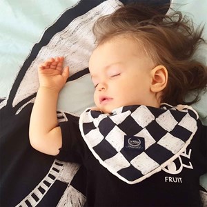 Bandana cache-cou réversible robin