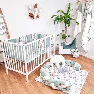 Grande cape de bain coton bambou safari