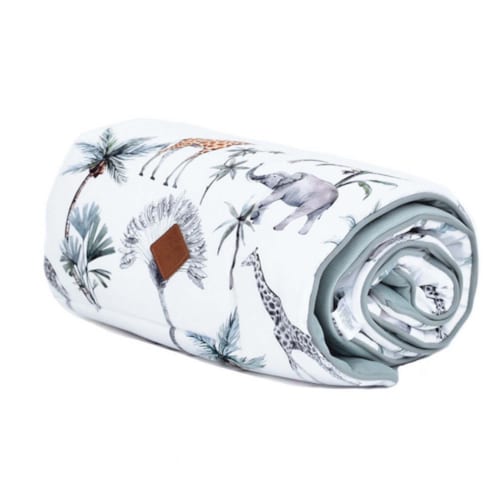 Sevira Kids - Couverture plaid réversible safari