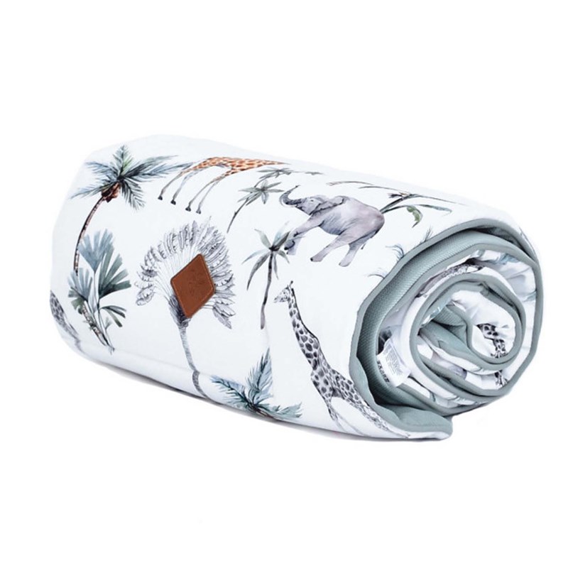 Sevira kids - Couverture plaid réversible safari