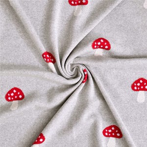 Couverture coton bio champi