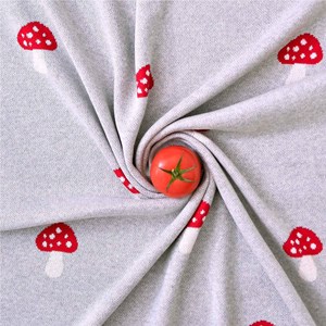 Couverture coton bio champi