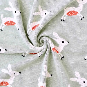 Couverture coton bio gots faon