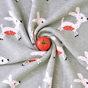 Couverture coton bio gots faon