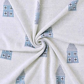 Couverture coton bio gots maisons