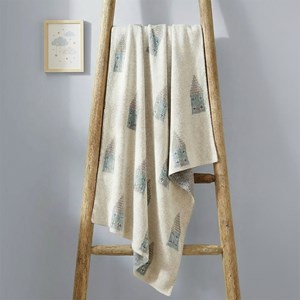 Couverture coton bio gots maisons