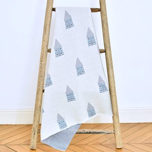 Couverture coton bio gots maisons