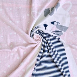 Couverture plaid enfant en coton bio