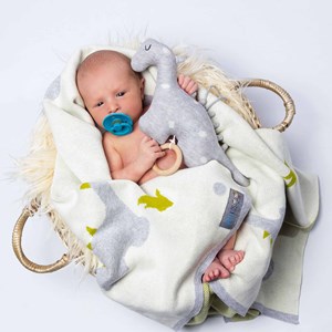 Couverture en coton bio,