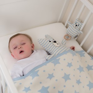 Couverture réversible coton gots