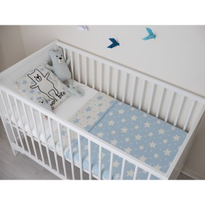 Couverture réversible coton gots