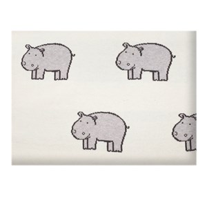 Couverture plaid en coton bio,