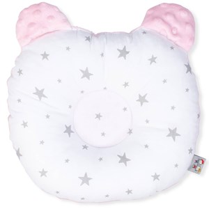 Coussin anti tête plate stella rose 30