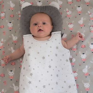 Coussin maintien anti tête plate stella