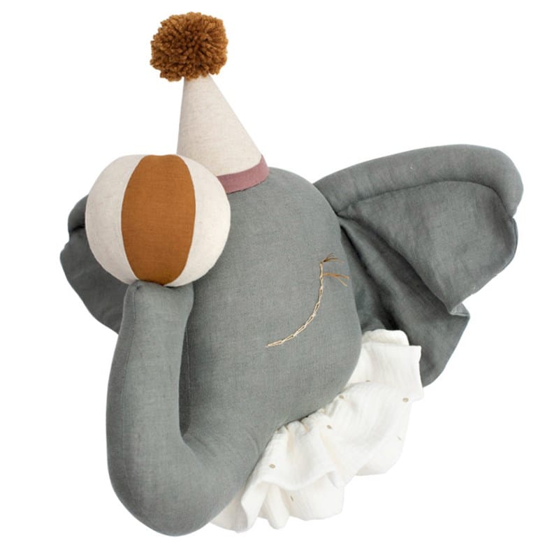 Sevira kids - Trophée en peluche éléphant