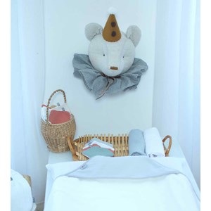 Trophée mural ours alex lin chambre