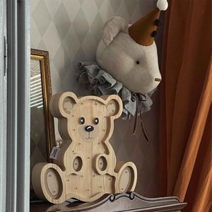 Trophée mural ours alex lin chambre