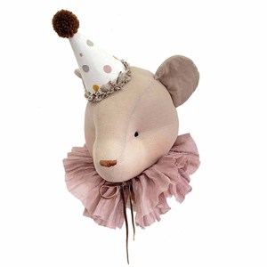 Trophée en peluche ours