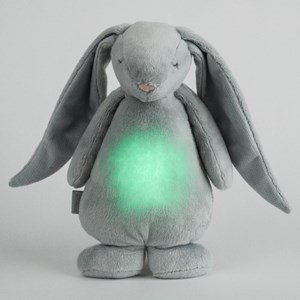 Veilleuse lapin sons lumières gris 28