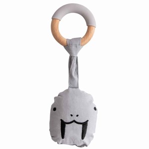 Anneau dentition bébé bois et silicone