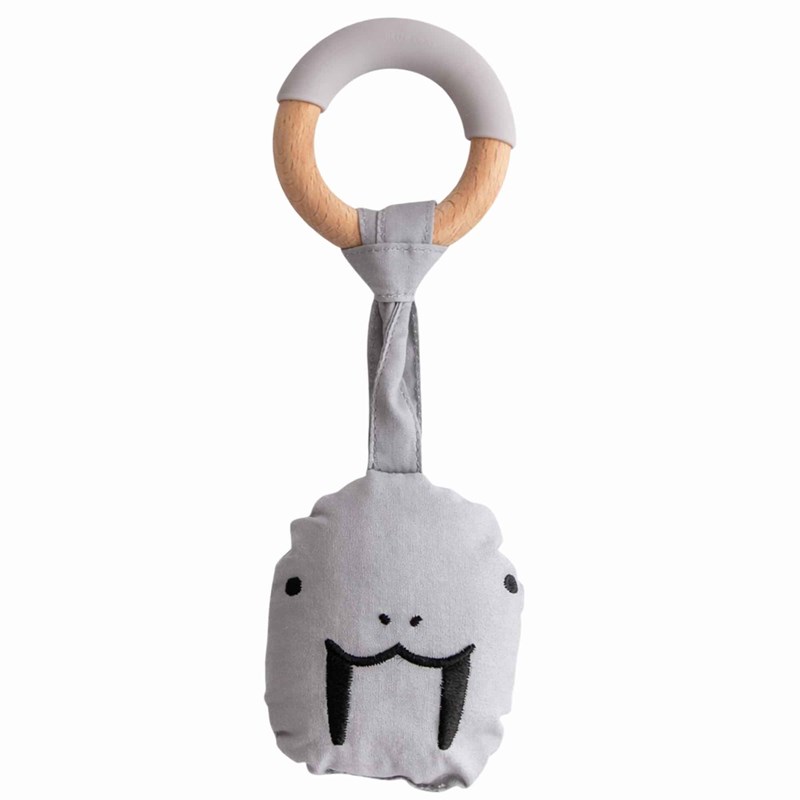 Anneau dentition bébé bois et silicone