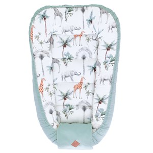 Réducteur lit cocon matelassé safari