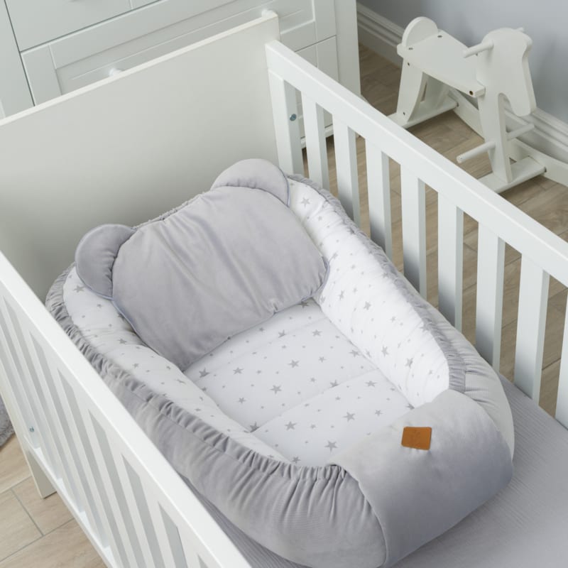Cocon bébé nid réducteur velvet stella (Sevira Kids) - Couverture