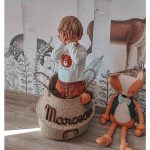 Peluche géante renard coton