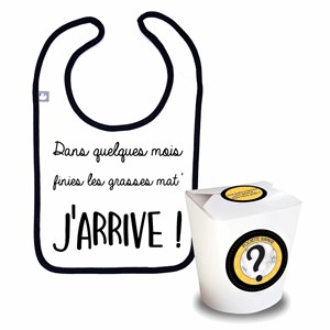 Pochette surprise annonce de grossesse