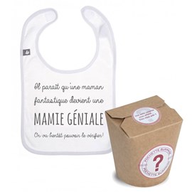 Pochette annonce grossesse mamie