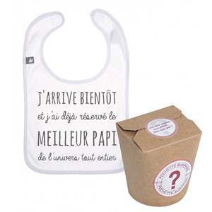 Pochette surprise annonce grossesse papi