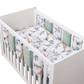 Tour de lit modulable réversible safari