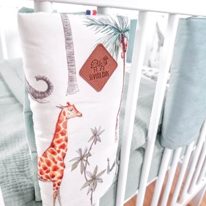 Tour de lit modulable réversible safari