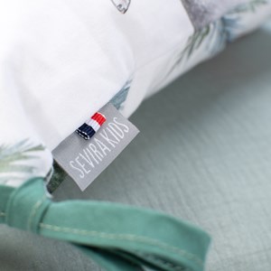 Tour-lit déhoussable réversible safari