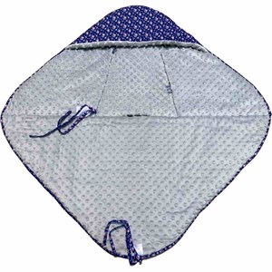 Couverture enveloppante réversible