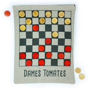 Jeu de dames tomates - made in france