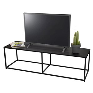 Meuble tv métal noir madison