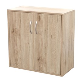 Meuble 3 étagères 2 portes pratik