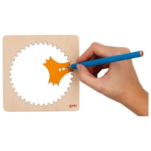 Spirographe en bois