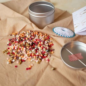 Kit perle heishi œil du tigre - 50g