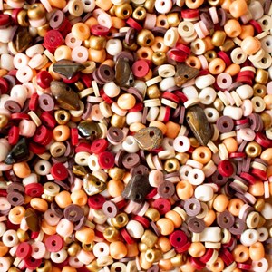 Kit perle heishi œil du tigre - 50g