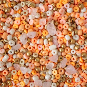 Kit de perle heishi & quartz - 50g