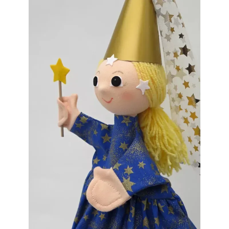Marionnette fée bleue de minuit (Mù) - Image 1