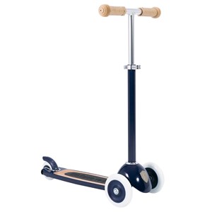 Trottinette 3 roues avec panier bleu ma