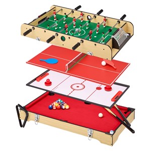 Table de jeux 4 en 1 à poser