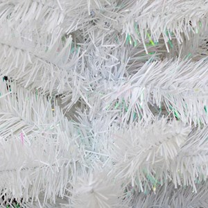 Sapin de noël blooming blanc 180 cm