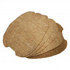 Lot de 5 tapis - ovale